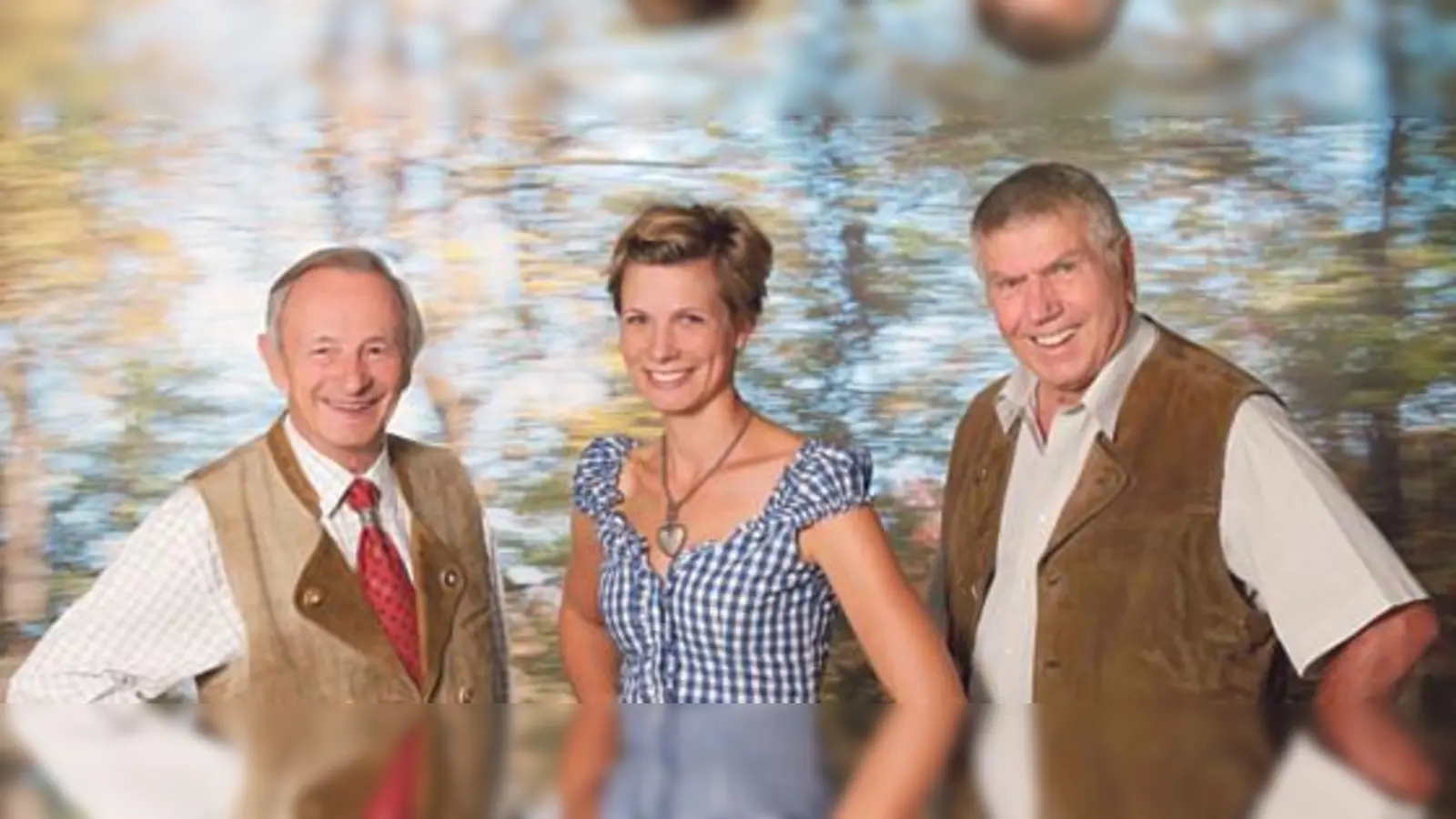 Otto Böhnisch, Carolin Pflügler und Erich Seyfried (von links).  (Foto: VA)