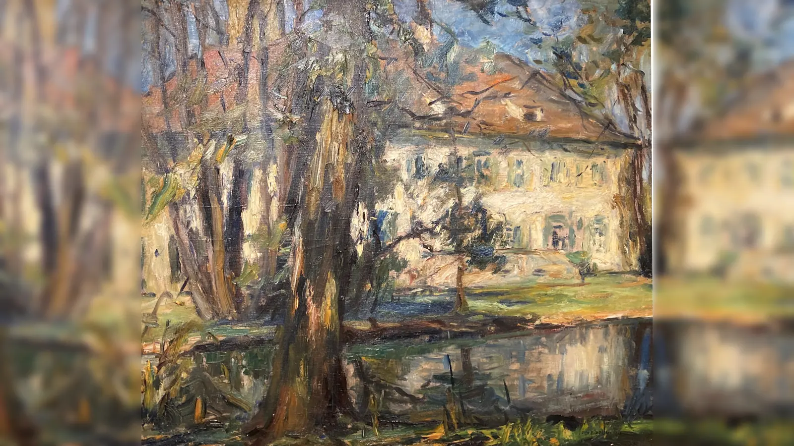 Schloss Planegg, gemalt von Otto Pippel. (Foto: Björn Marquart)