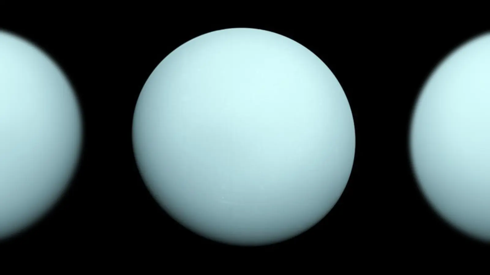 Uranus, Aufnahme durch Voyager 2 (1986).  (Foto: gem)