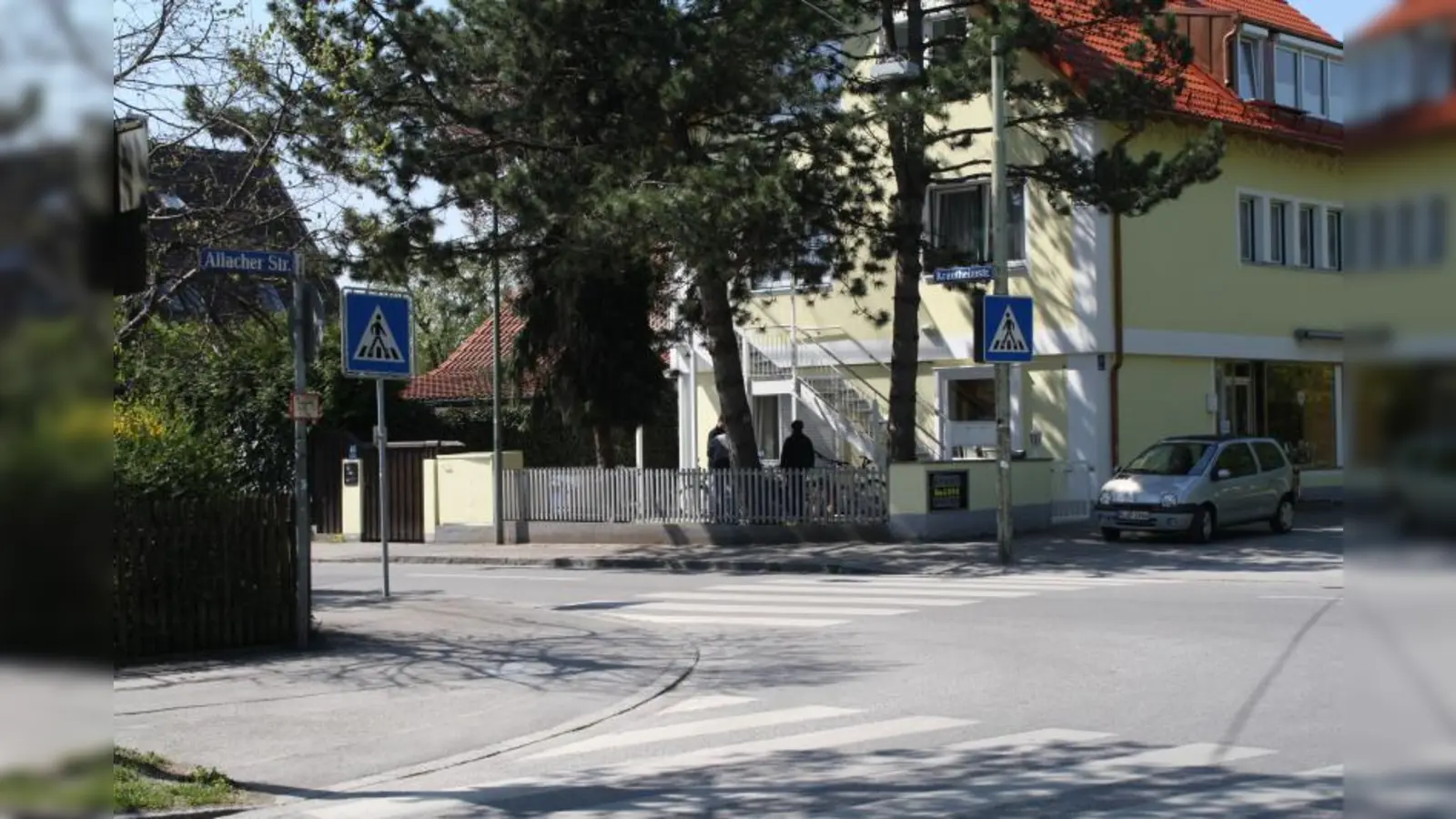 An der Kreuzung Allacher / Krautheimstraße wird es kein Verbotsschild für LKW geben. (Foto: sb)
