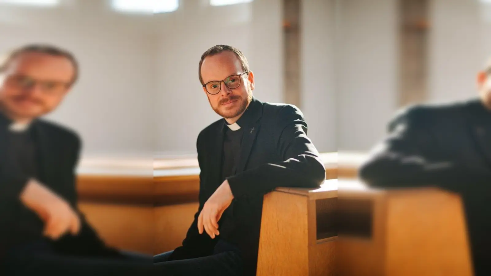 Der 36-jährige Alois Emslander wurde 2015 im Freisinger Dom zum Priester geweiht. (Foto: Yoav Kedem)