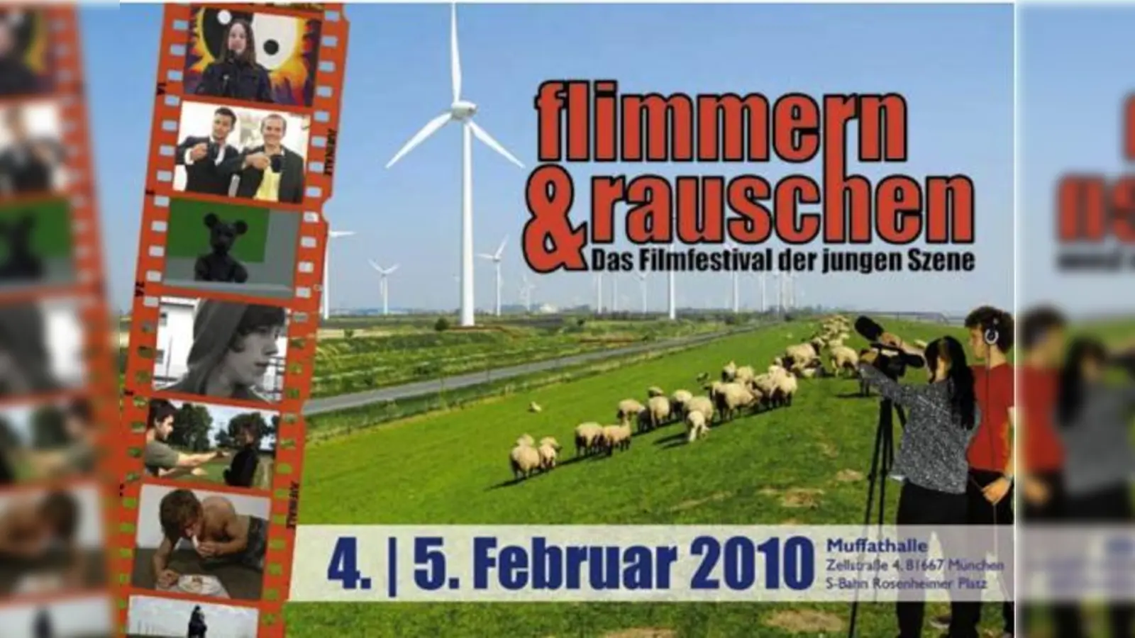 Das Jugendfestival flimmern &amp; rauschen findet am 4. und 5. Februar in der Muffathalle statt.  (Foto: MZM)