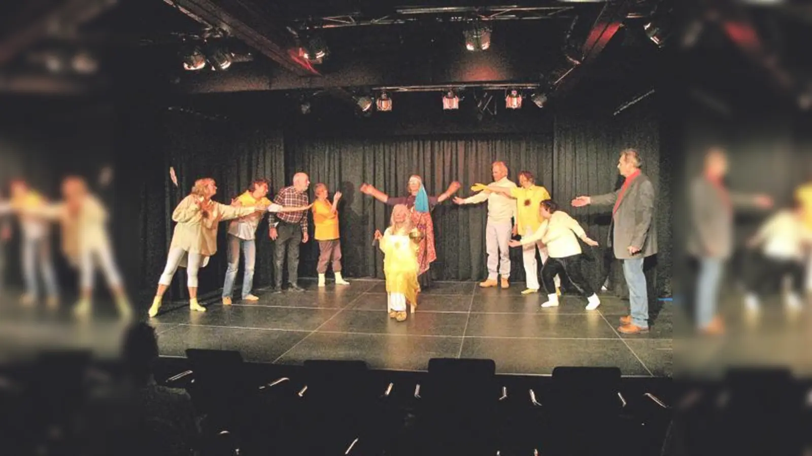 »Federspiel« ist ein Seniorentheater, welches im März 2012 gegründet wurde.	 (Foto: Thomas Schwarz)