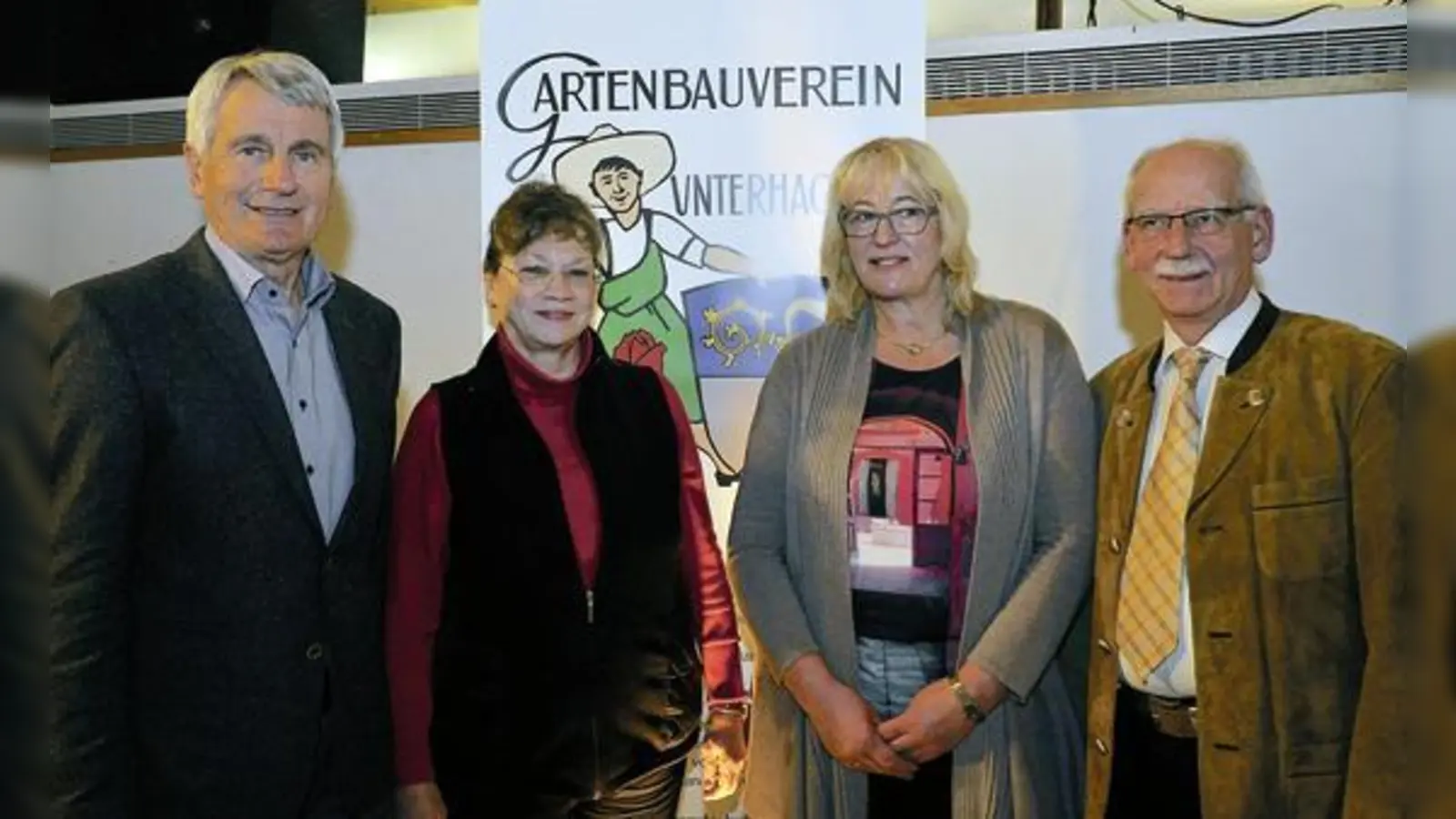 Der Vorstand des Unterhachinger Gartenbauvereins hat viel vor in 2015. 	 (Foto: VA)