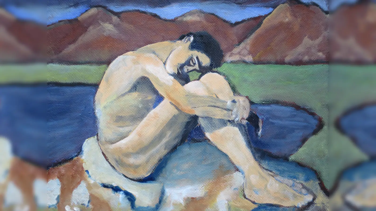 Kleine Akte aus jüngster Zeit kontrastieren zu den Industriebildern des Künstlers. (Foto: VA)