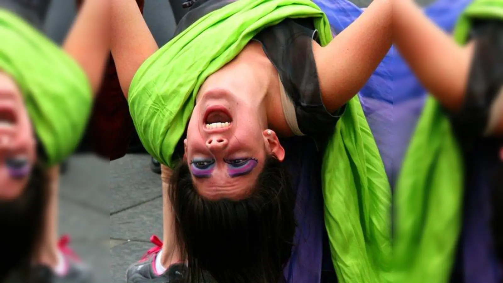 Fotografien von Straßenkünstlern zeigt Wolfgang Sréter. (Foto: Wolfgang Sréter)