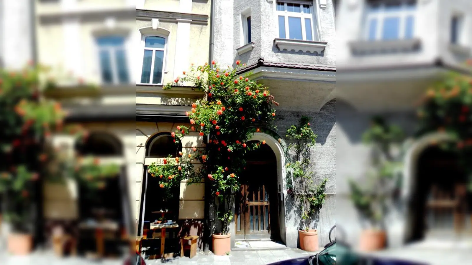 Direkt vor der Tür  (Foto: In der Heßstraße könnten schon bald Hauseingänge begrünt werden. 	VA)