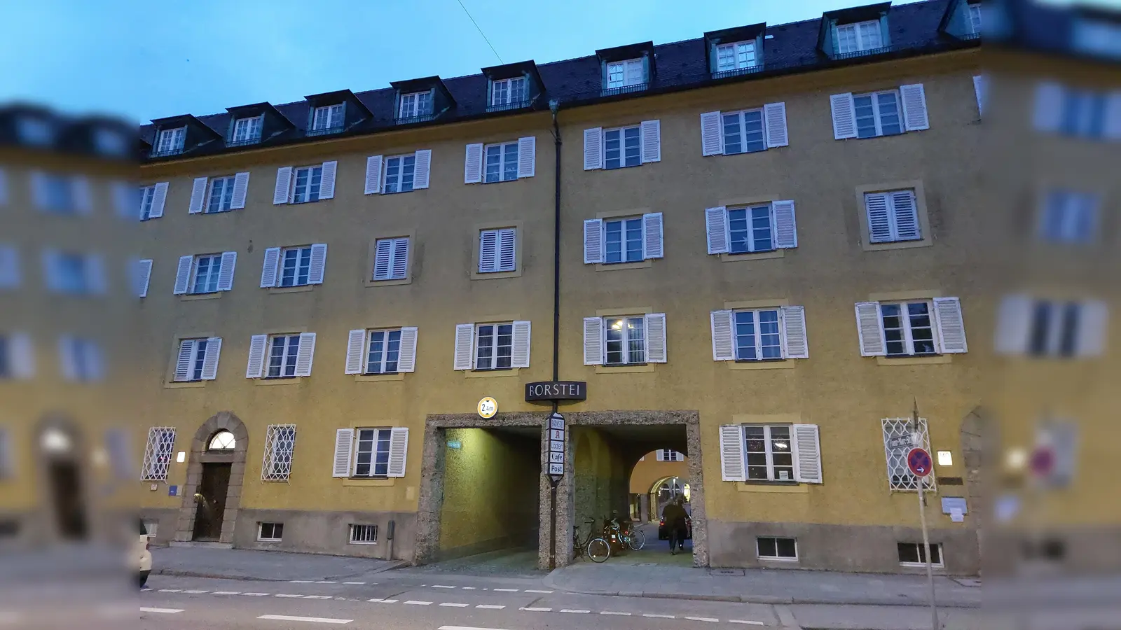 In der Borstei, gelegen zwischen Dachauer Straße und Landshuter Allee, gibt es ein kleines Adventsprogramm. (Foto: bas)