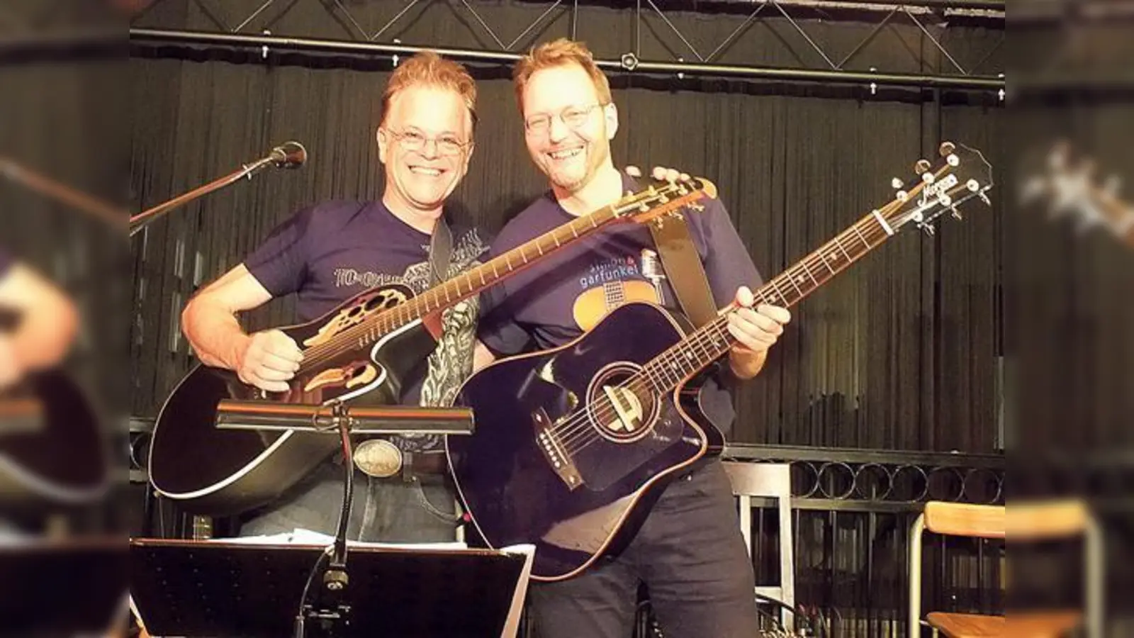 Das Gitarrenduo »M&amp;M«, Michael Orth und Martin Schröder, zu Gast im Kulturhaus Neuperlach	 (Foto: VA)