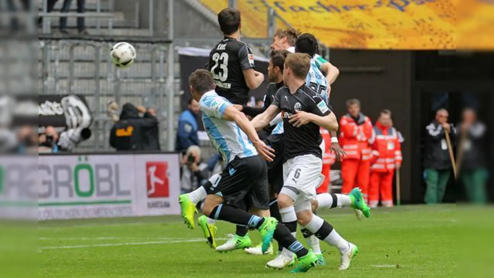 Führungstreffer: Löwen-Kapitän Kai Bülow.  (Foto: Anne Wild)