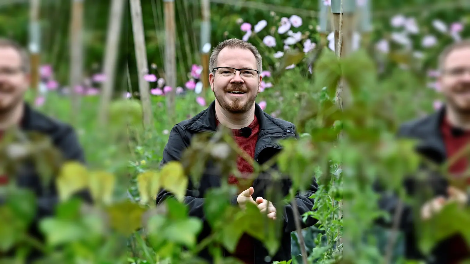 Thortsten Thron kennt sich mit Tomaten aus wie kein Zweiter. Er hält am 15. März darüber einen Vortrag. (Foto: Marc Kleine-Kleffmann)