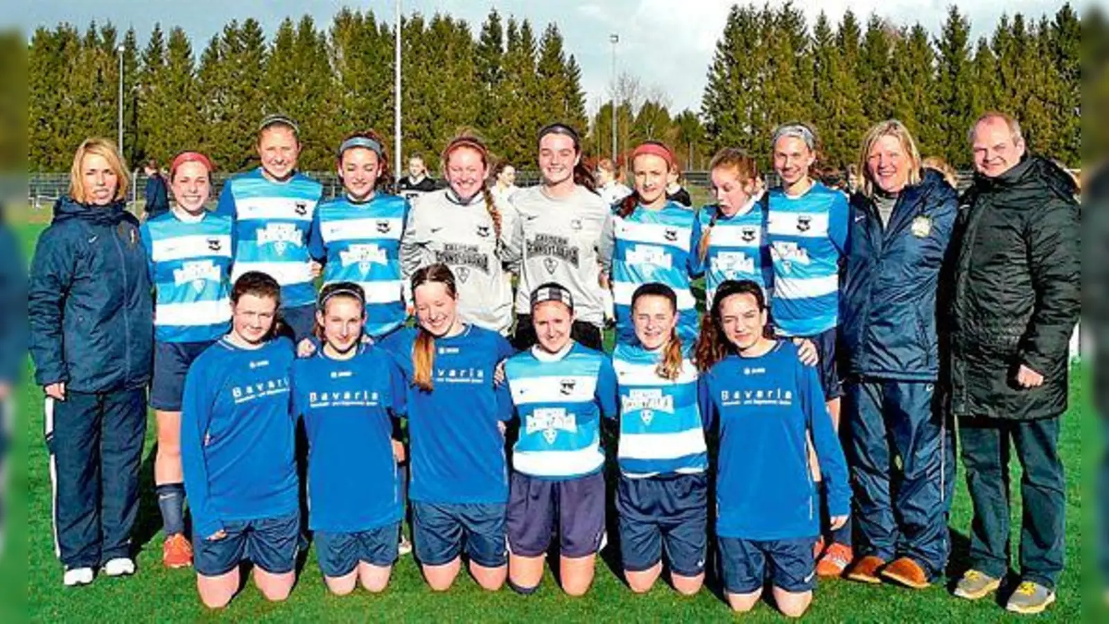 Juniorinnen des ESV München-Ost verstärken US-Auswahlteam bei Deutschlandtour.	 (Foto: Verein)