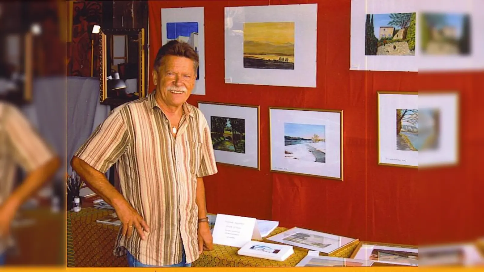 Aquarellmaler Karl Hirsch (Foto: privat)