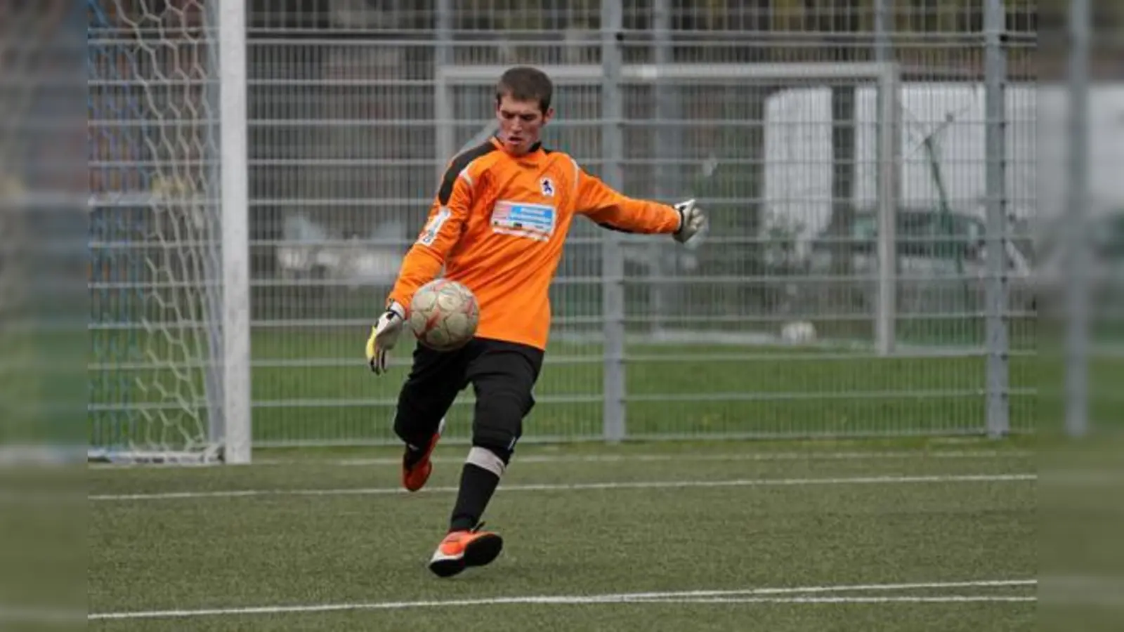 Aushilfstorwart: Matthew Gascoyne.  (Foto: Anne Wild)