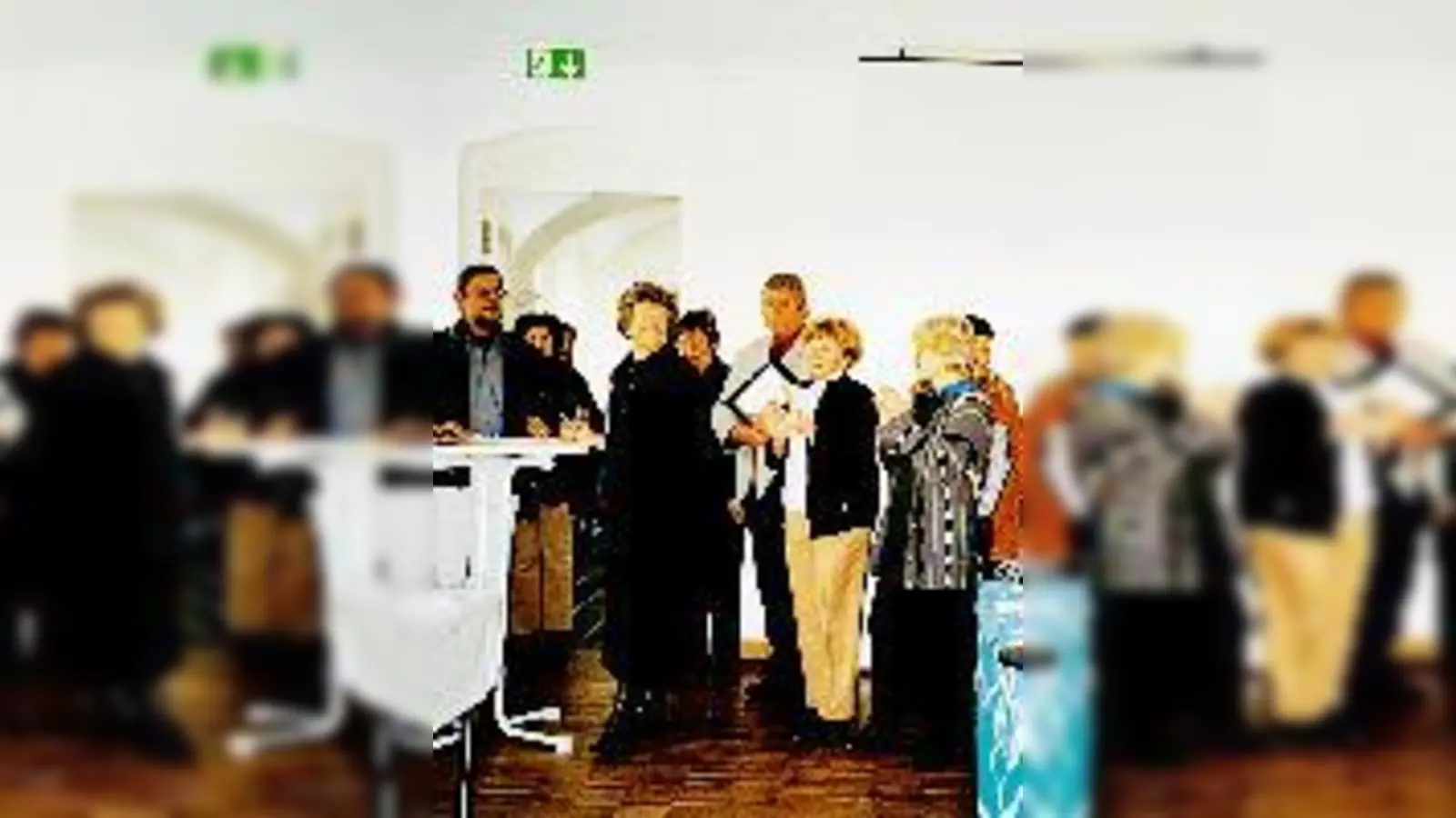 Die Seniorenmesse kurz vor der Eröffnung.  (Foto: Privat)