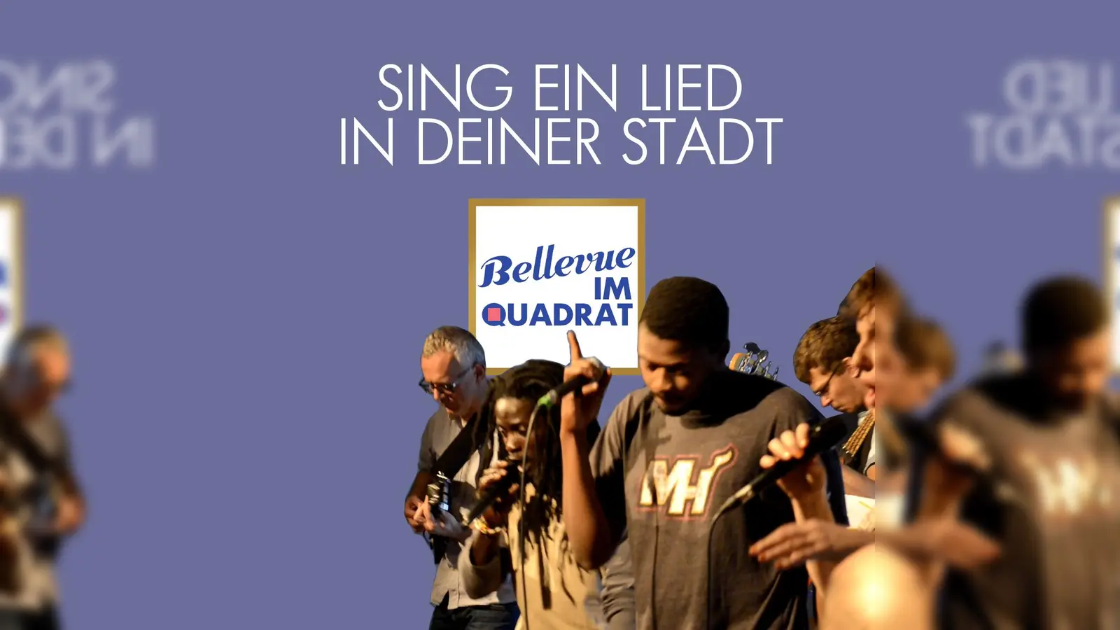 Das Community-Musikprojekt "Sing ein Lied in deiner Stadt" stellt 12 Neuankömmlinge vor, die ihr Lieblingslied zum ersten Mal mit einer Live-Band am Sonntag, 9. August aufführen. (Foto: ©Bellevue di Monaco)