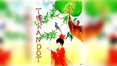 Schüler der Freien Schule Glonntal stehen im April mit Schillers Turandot auf der Bühne.	 (Foto: VA)