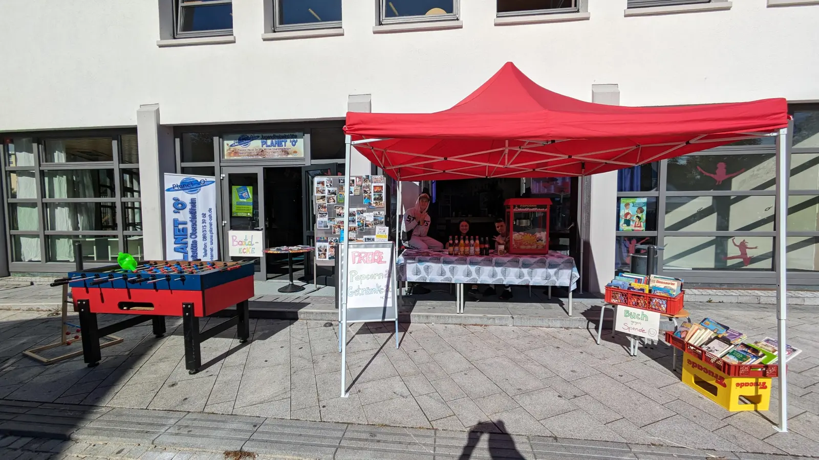 So sieht der „Planet” von außen aus. Er hat für Kinder und Jugendliche ab sechs Jahren stets allerhand Interessantes zu bieten.  (Foto: Planet 'O')