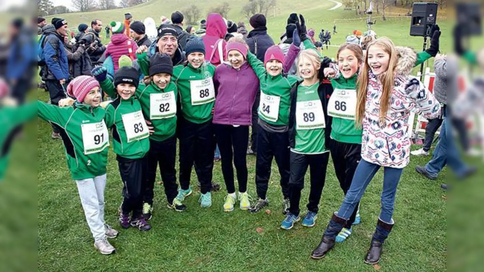 Die E-Juniorinnen traten wie gewohnt als Team auf und machten ihrem FC Fasanerie Nord auch durch ihre sportliche Leistung alle Ehre.	 (Foto: Verein)