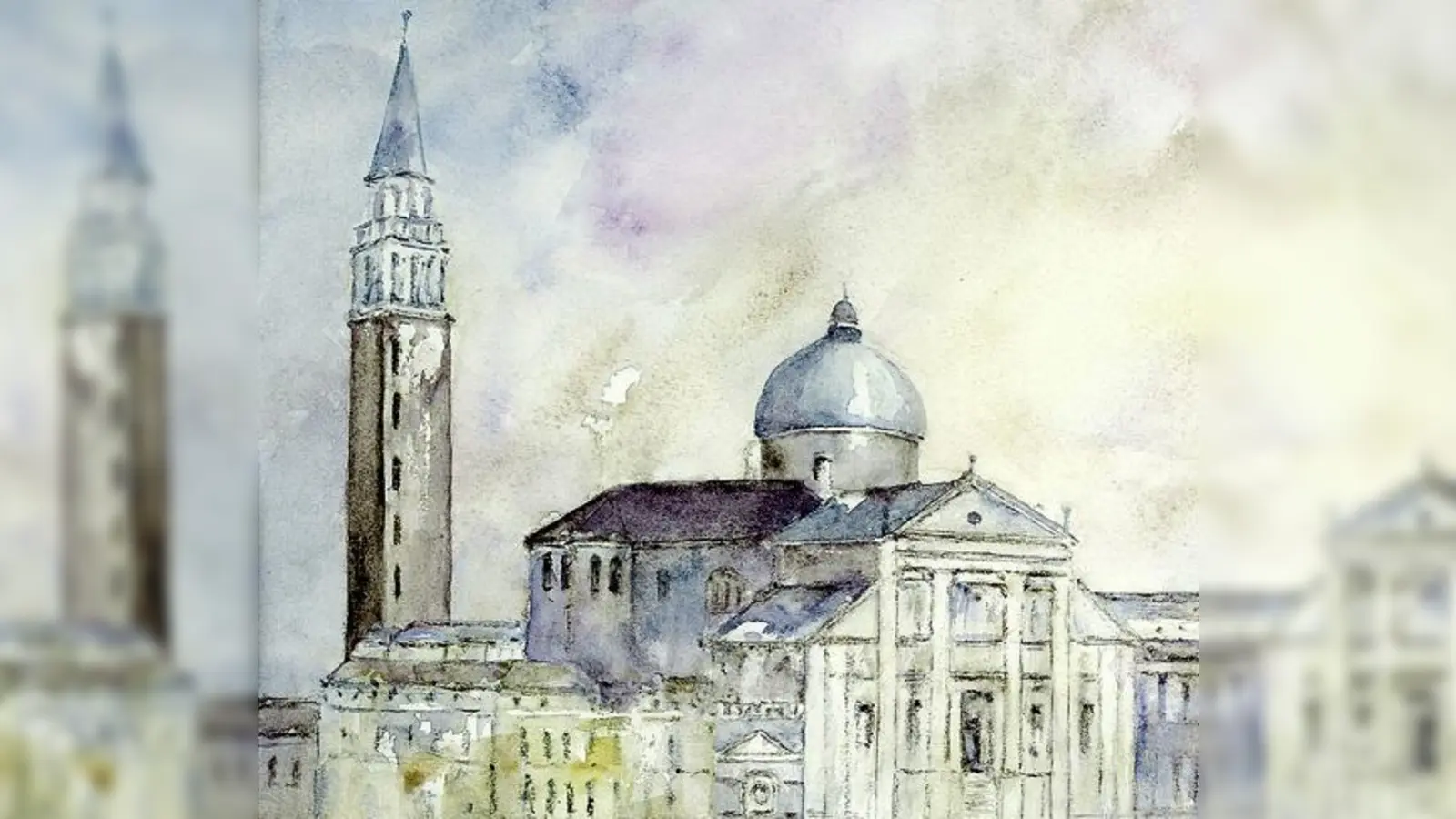 Das Bild »Venedig« von Gisela Hase aus ihrer Ausstellung »Licht des Südens«. 	 (Foto: VA)