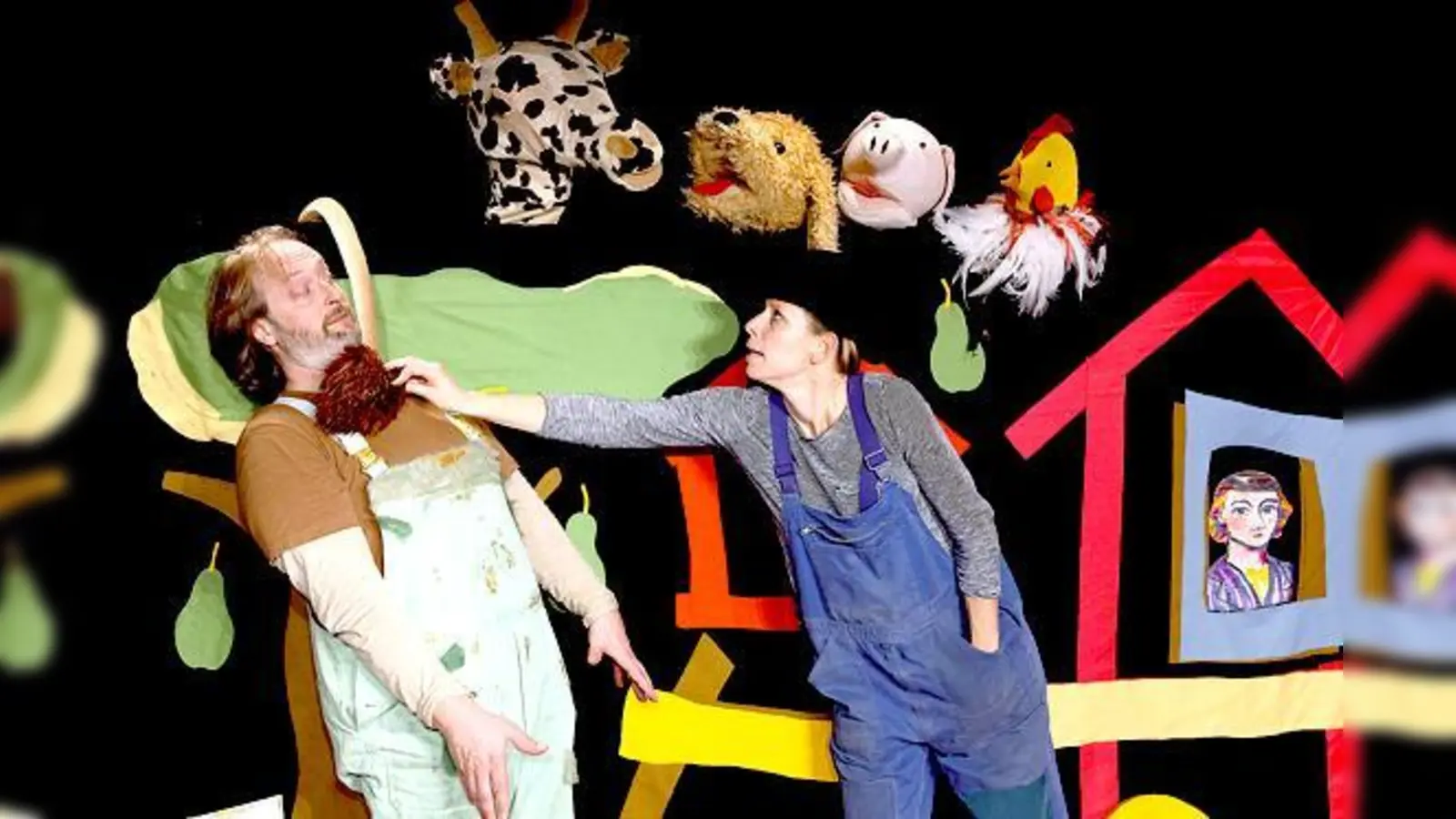 Am 17. März ist das Theater Continental im Fraunhofer mit »Die Kuh Rosmarie« zu Gast  ein Stück auch für Erwachsene.	 (Foto: Hilda Lobinger)