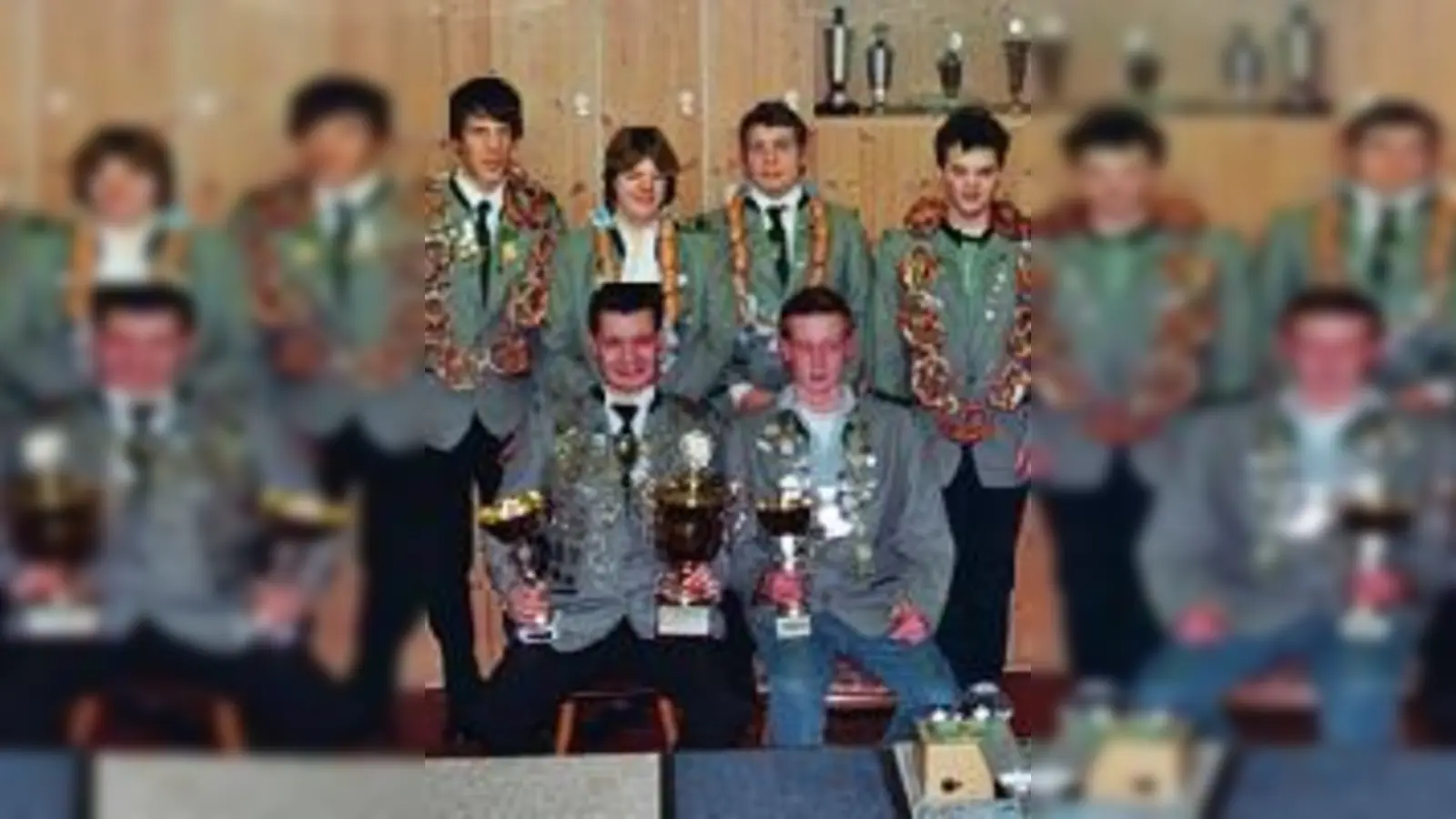 Die Schützenkönige 2008 bei den Denningern.  (Foto: Verein)