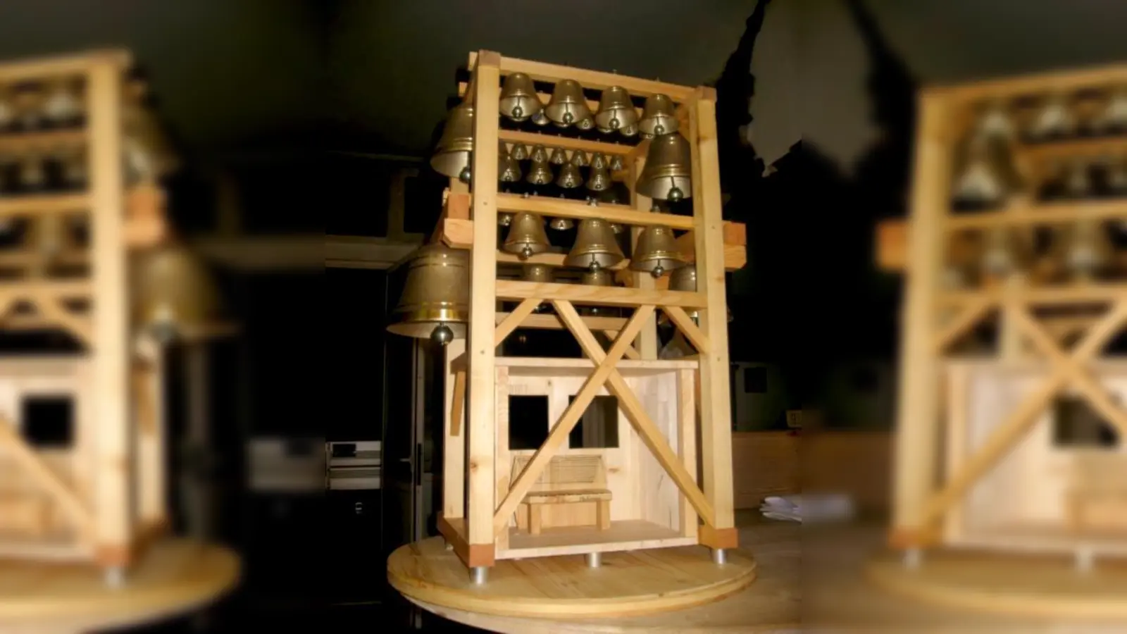 Ungenutzten Glockenstube von Mariahilf, wo das  Carillon seinen Platz finden wird. 	 (Foto: Mariahilf)