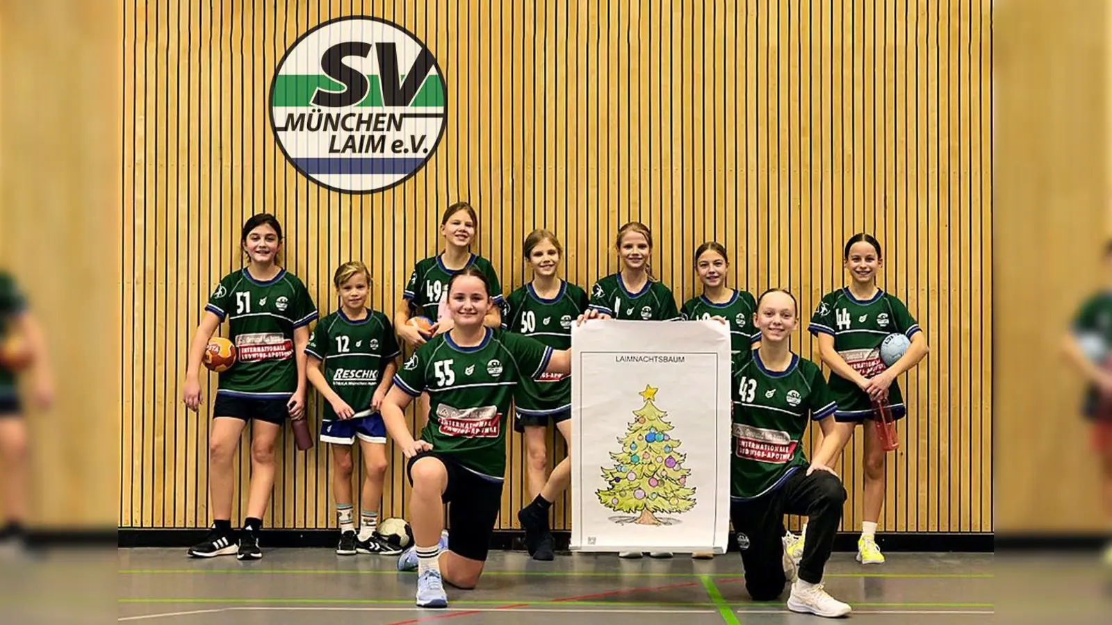 Die Laimer Handballabteilung hat einen&nbsp;Wunschbaum&nbsp;ins Leben gerufen. (Foto: SV Laim)