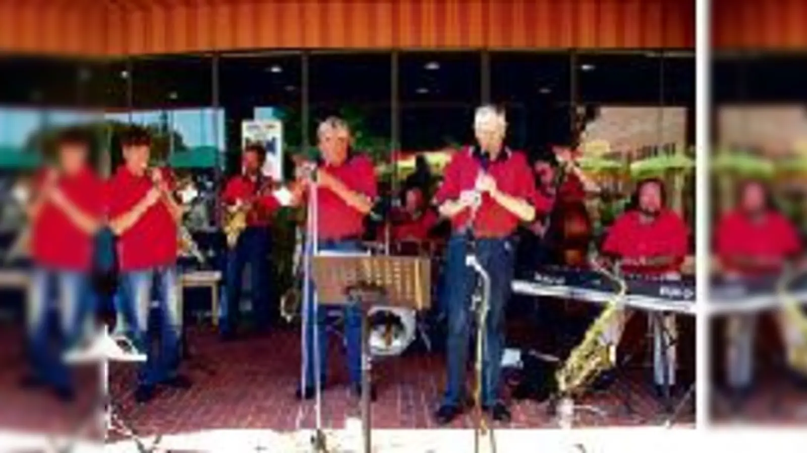 Die Gruppe »Otto &amp; Friends« begeisterten die Feldkirchner beim Jazz-Frühschoppen auf dem Rathausplatz.	  (Foto: VA)