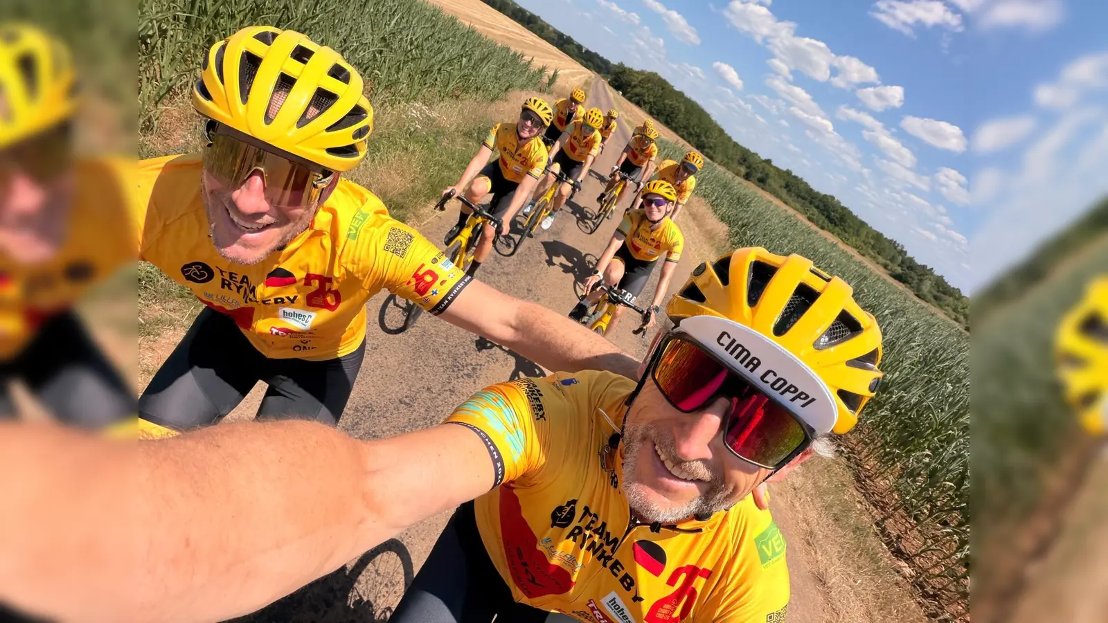 Die gesamte Gruppe ist unfallfrei durch den Tag ekommen.  (Foto: Team Rynkeby)