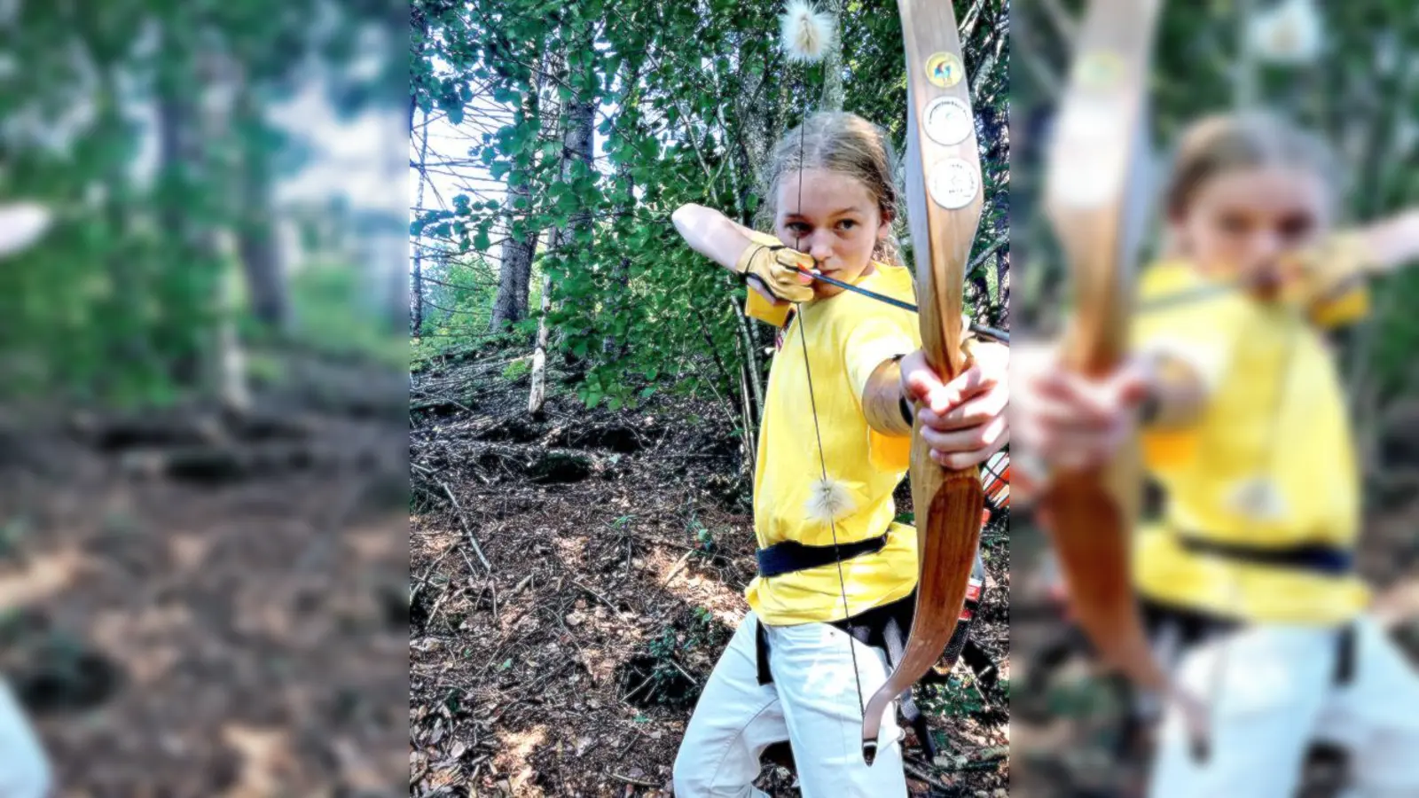 Das Ziel im Visier! Viola Spahr aus Forstinning konnte ihren zweiten deutschen Meistertitel holen.	 (Foto: Oliver Spahr)