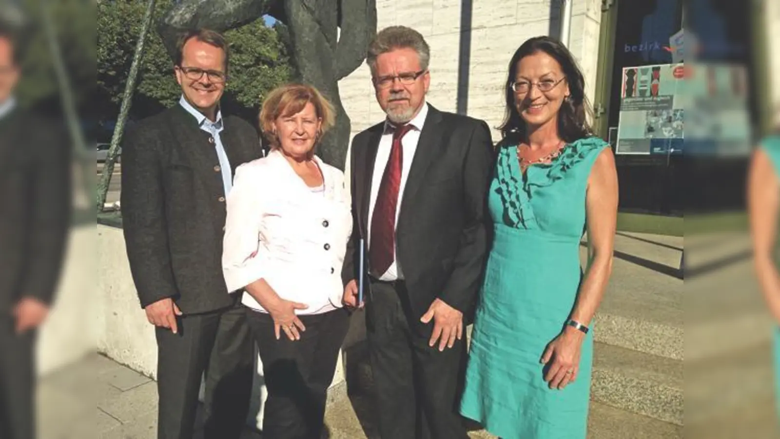 Markus Rinderspacher, Hiltrud Broschei, Claudia Tausend (rechts) und Kurt Damaschke.	 (Foto: privat)