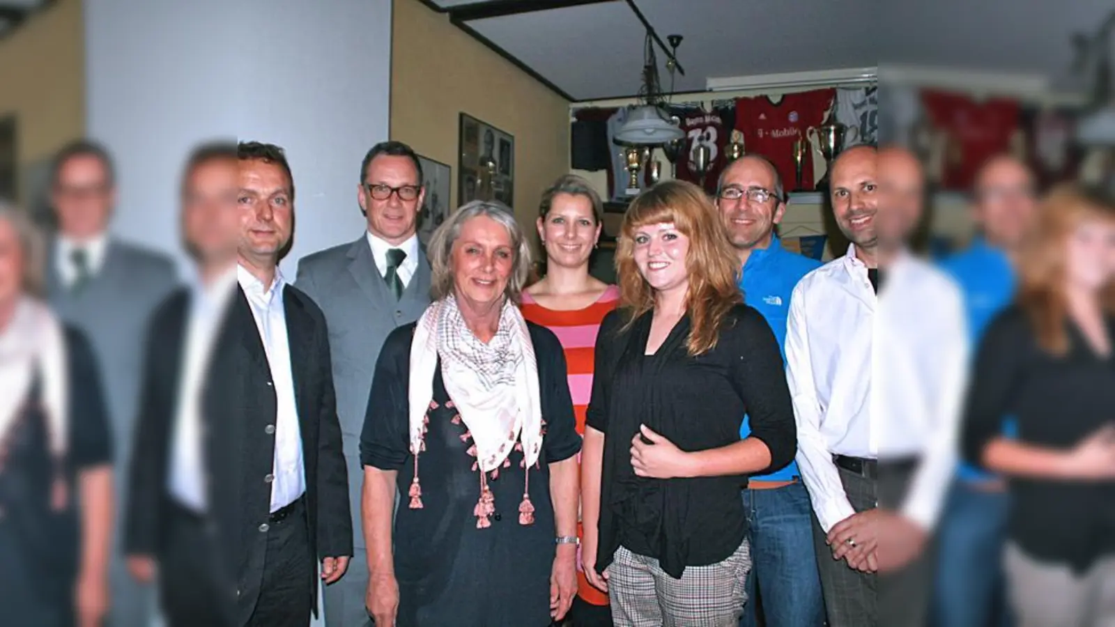 Der frischgebackene Vorstand des TSV Grünwald freut sich auf ein sportlich-aktives Jahr.  (Foto: hol)