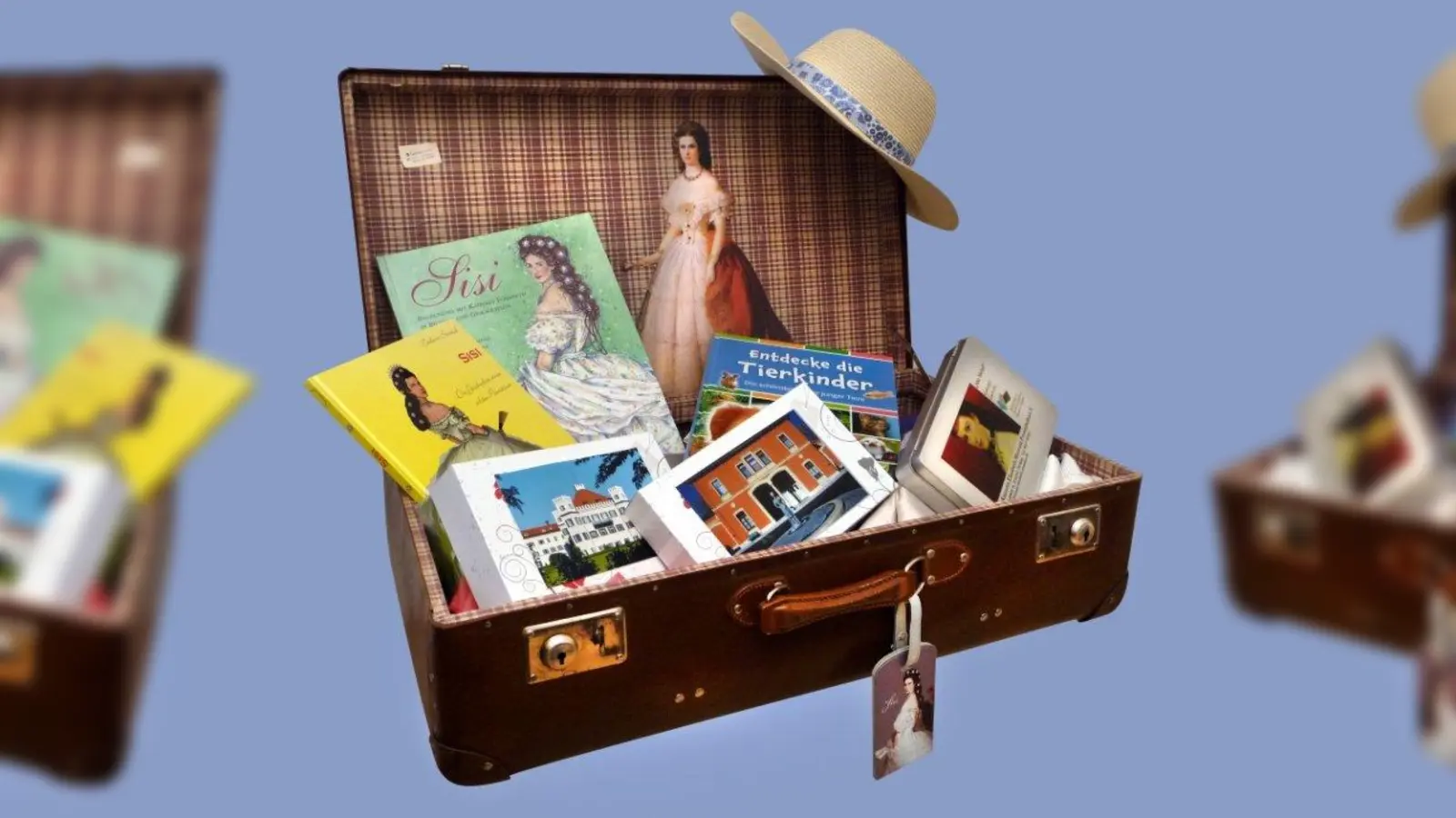 Das Museum bietet den Bildungskoffer iür Schulkinder und für Kindergartenkinder an (Leihgebühr 20 Euro für 14 Tage). Der Koffer kann von den Lehrern, Erziehern, Vereinen oder Schullandheimen beim Kaiserin-Elisabeth-Museums-Verein Possenhofen angefordert werden. (Foto: Museum)