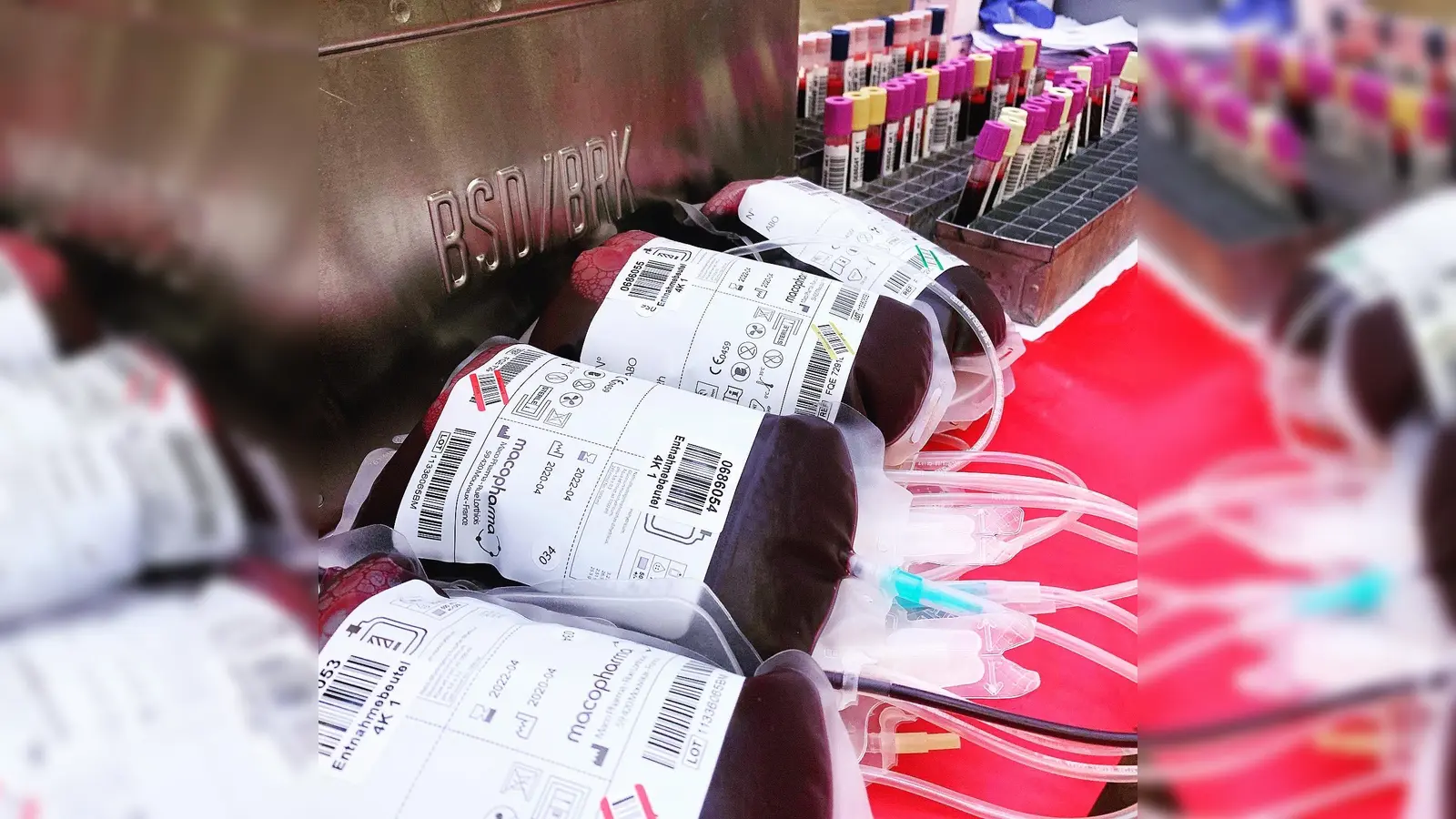 Gerade im Sommer ist das Blutspenden besonders wichtig. Der Bedarf bleibt hoch, während jedoch viele mögliche Spender im Urlaub sind.  (Symbolbild: © BRK )