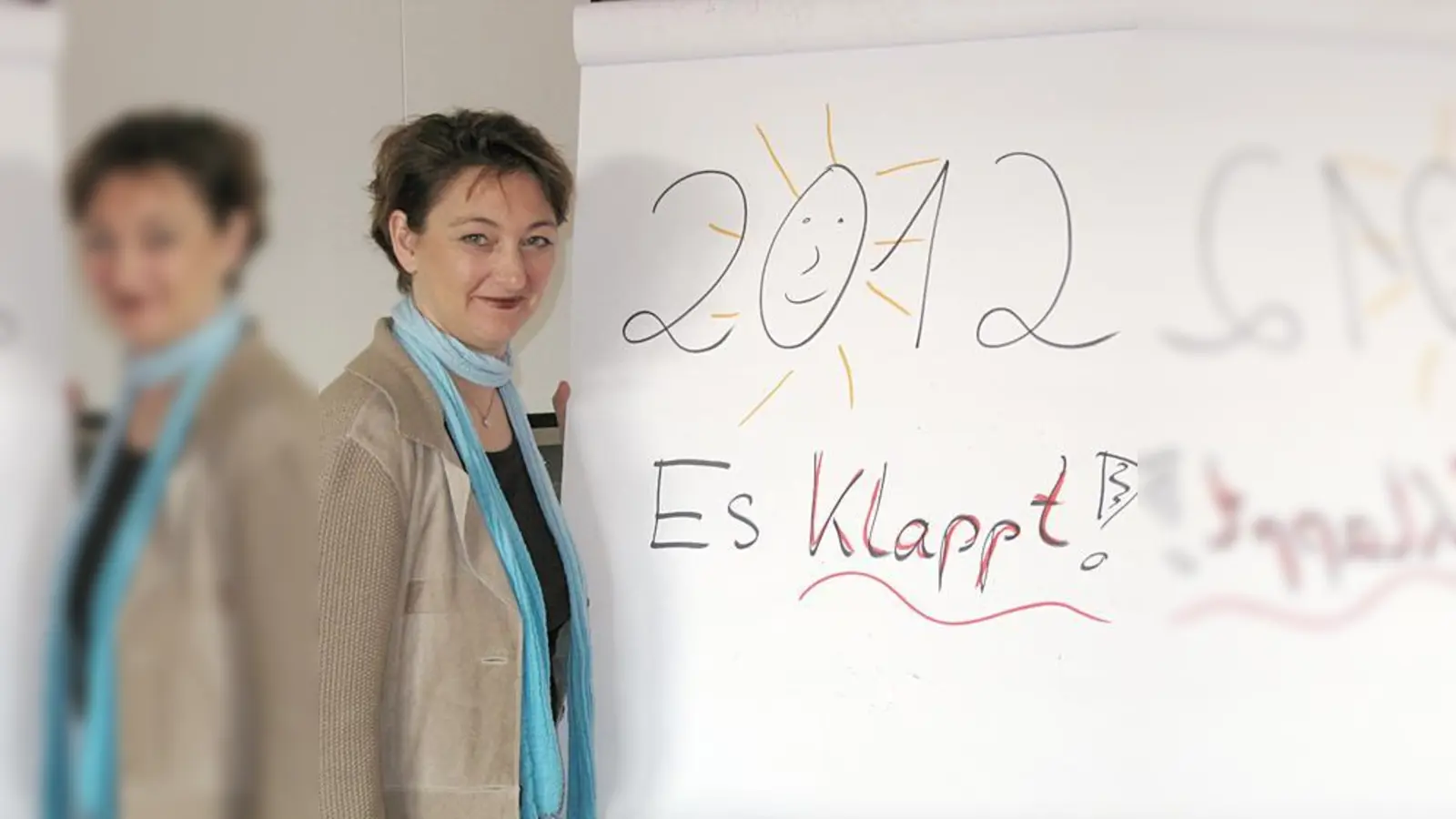 Die Buchautorin Cordula Nußbaum weiß, wie man 2012 seine guten Vorsätze endlich auch in die Tat umsetzen kann. 	 (Foto: hw)