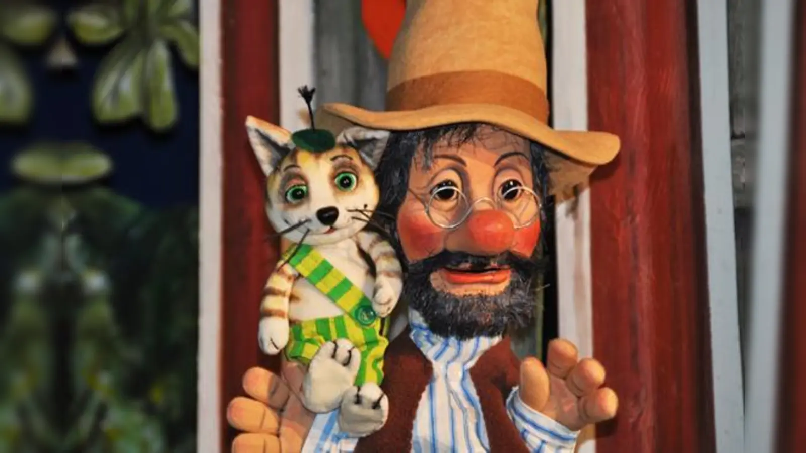 Der alte Pettersson und sein Kater Findus.	 (Foto: VA)