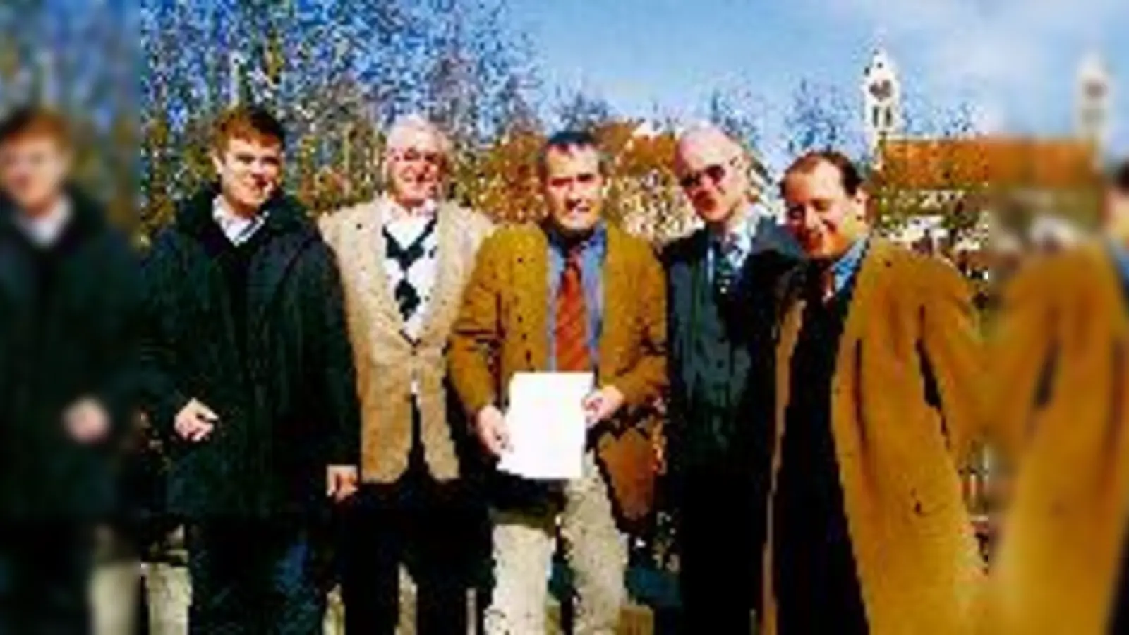 Patric Wolf, Adi Wiedemann, Dr. Ludwig Spänle, Walter Linder und Guido Gast wollen für die Münchner Freiheit einen internationalen und keinen kleinteiligen Wettbewerb.	 (Foto: aw)