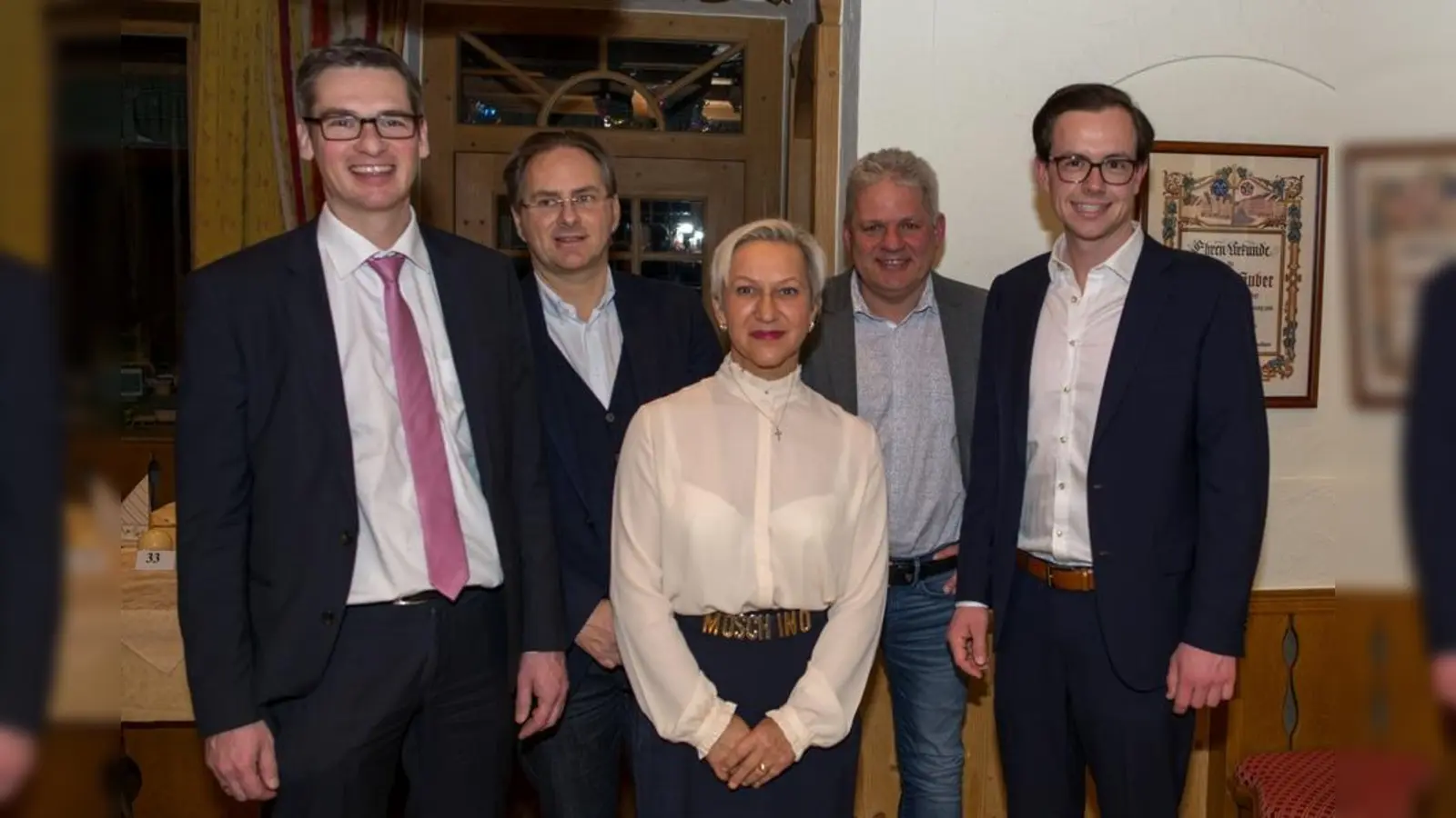 Der CSU-Ortsverband Ebersberg hat turnusgemäß einen neuen Vorstand gewählt. (Foto: Georg Juranits)