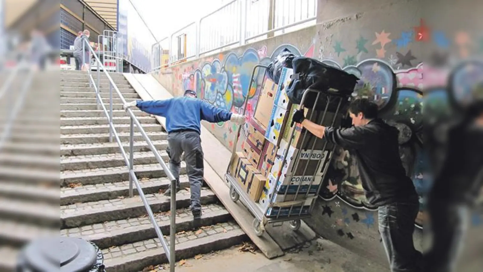 Die Ungarnhilfe Haar hofft auf viele Sachspenden für Ihre Lkws nach Ungarn. (Foto: VA)