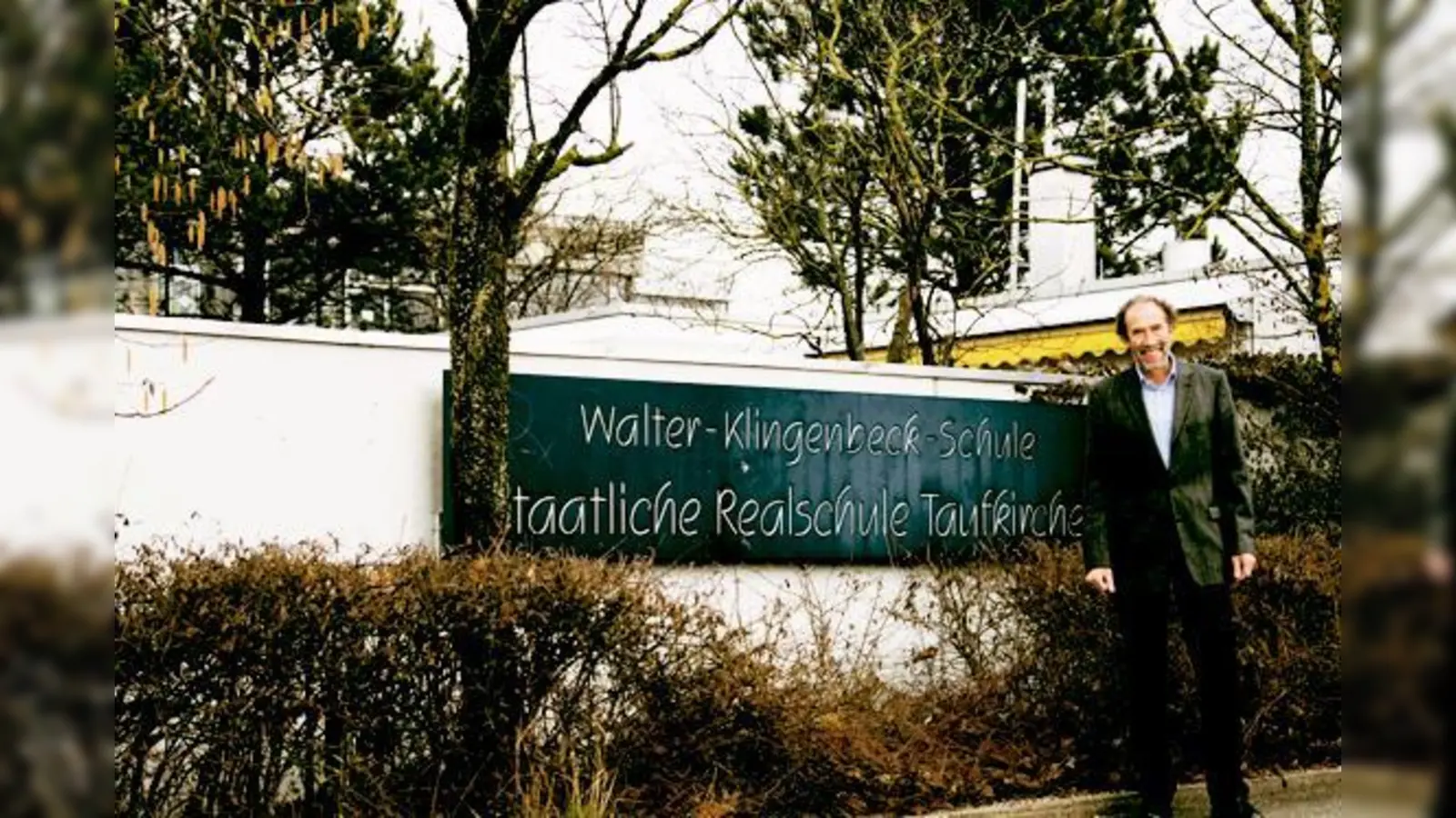Die Walter-Klingenbeck-Realschule ist in die Jahre gekommen. Schulleiter Rudolf Galata spricht sich für Neubau aus.  (Foto: mst)