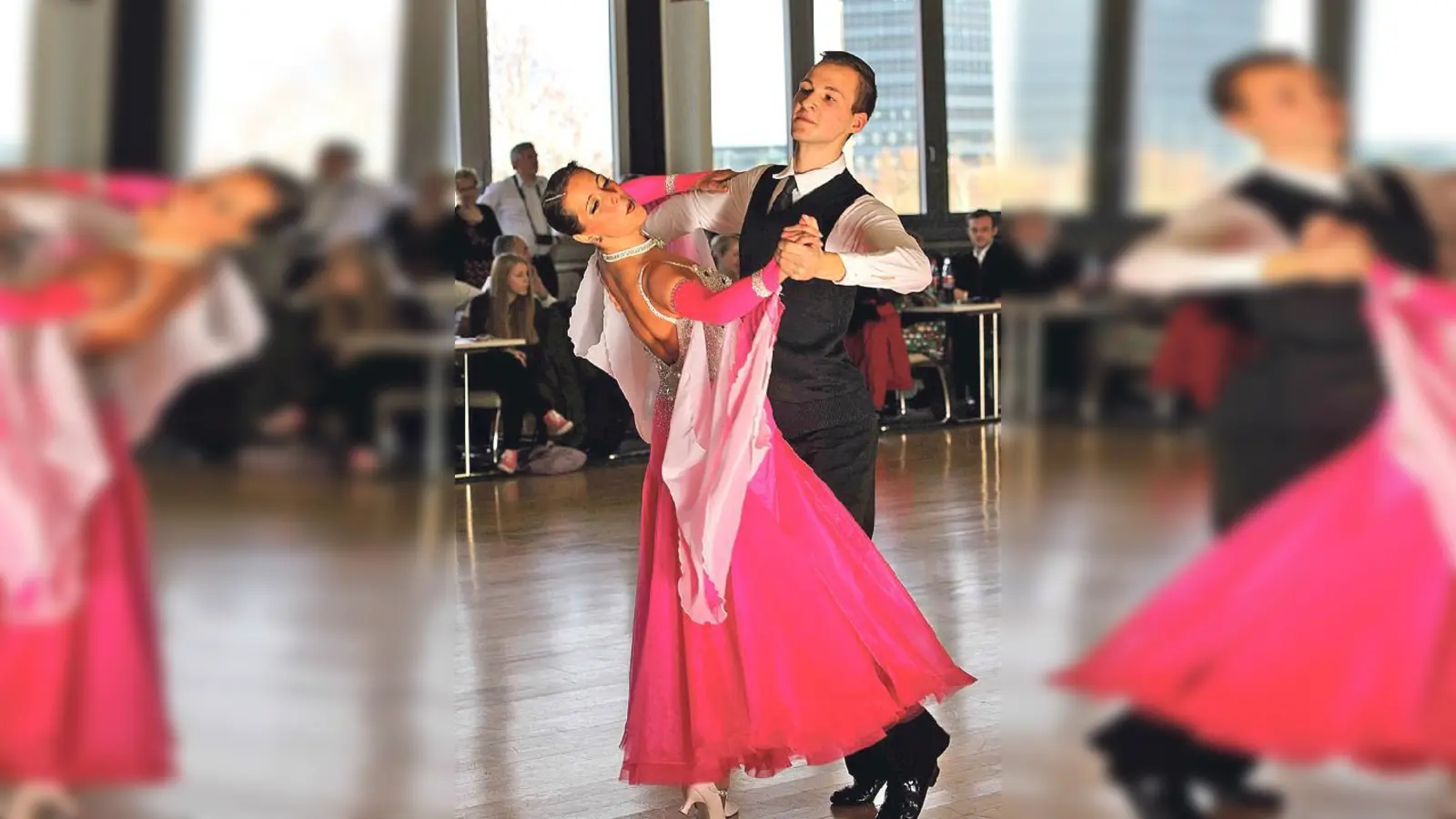 Natalia Szymanska und Markus Baumann ertanzten sich den ersten Platz.	 (Foto: Christian Augsburger)