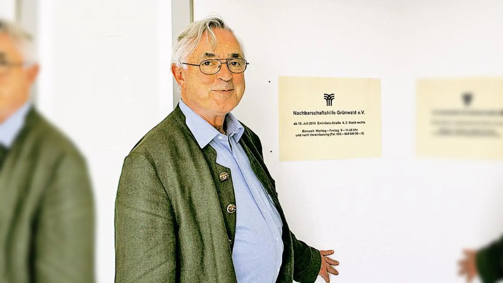 Der Vorsitzende der Nachbarschaftshilfe Wolfgang Kuny freut sich auf die neuen Räume.   (Foto: hol)