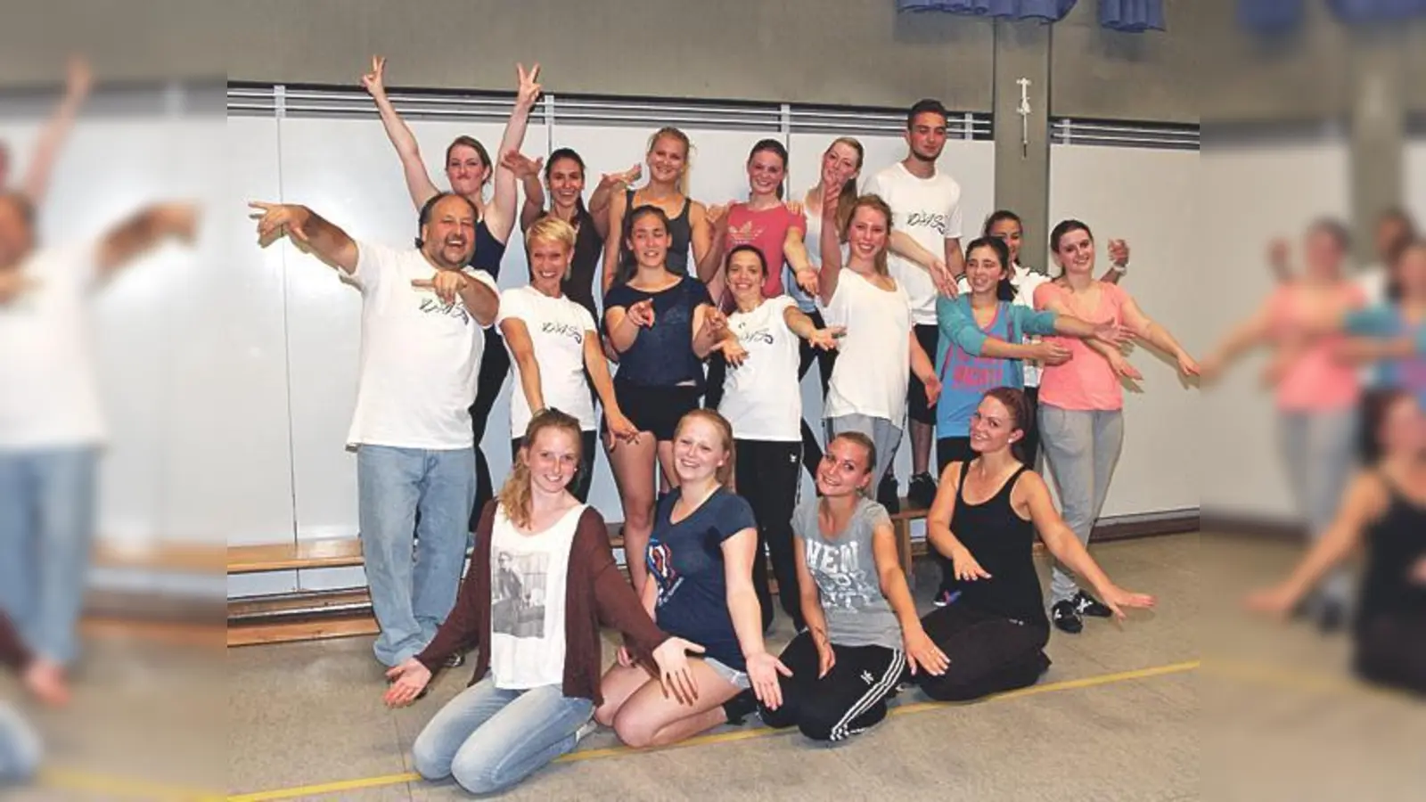 Das neue Tanzteam »Dance Acrobatic Style« des TSG München freut sich über jeden neuer Tänzer. 	 (F.: privat)