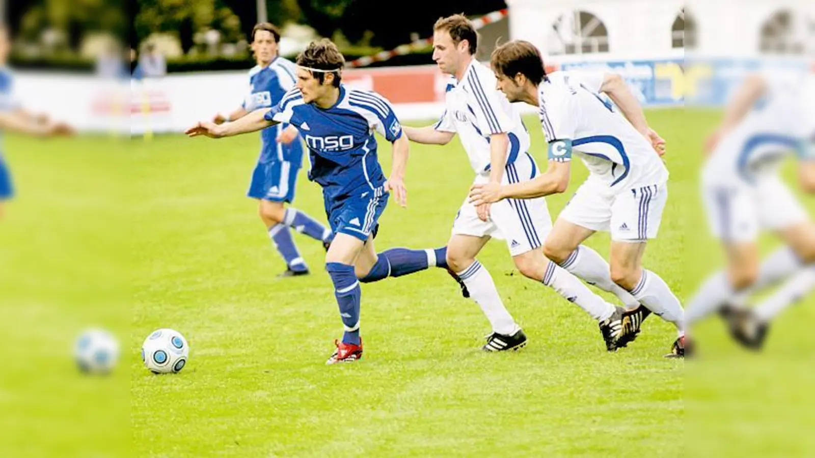 Voller Einsatz in seinen letzten Spielen: Ivo Aydemir wird den FC Ismaning trotzdem verlassen. 	 (Foto: ba)
