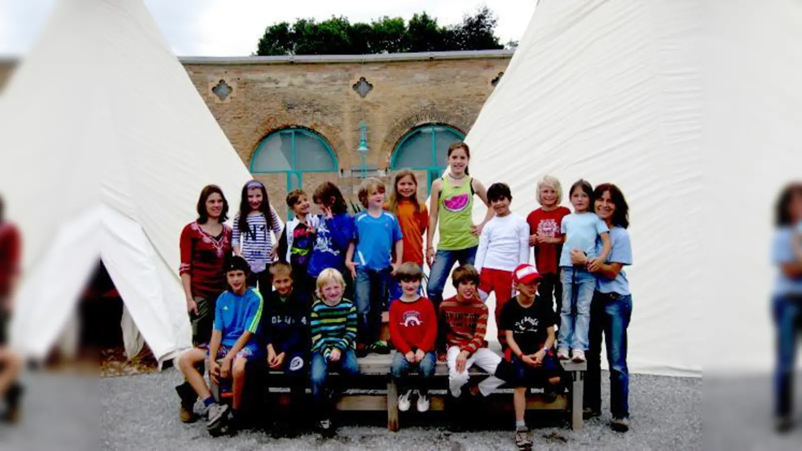 Das Glonner Ferienprogramm informierte interessierte Kids  über das Leben der Indianer.	 (Foto: VA)