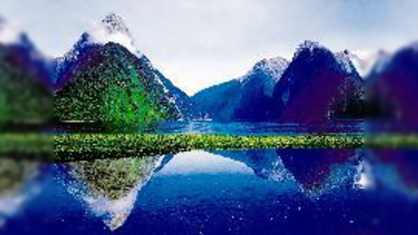 Spiegelsee: Neuseeland hat viele Reize.	 (Foto: VA)