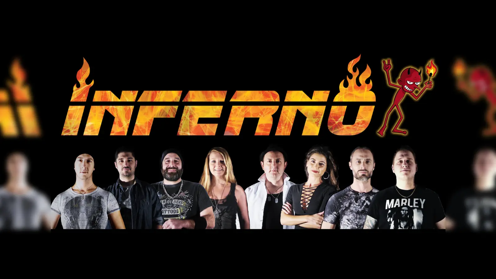 Die Cover-Band Inferno wird am 29. Juni in Kirchseeon auftreten. (Foto: Inferno)