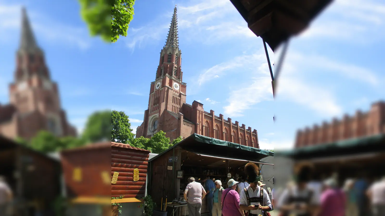 Die Mariahilfkirche können Interessierte während der Auer Dult (neu) entdecken. (Foto: Carsten Clever-Rott)