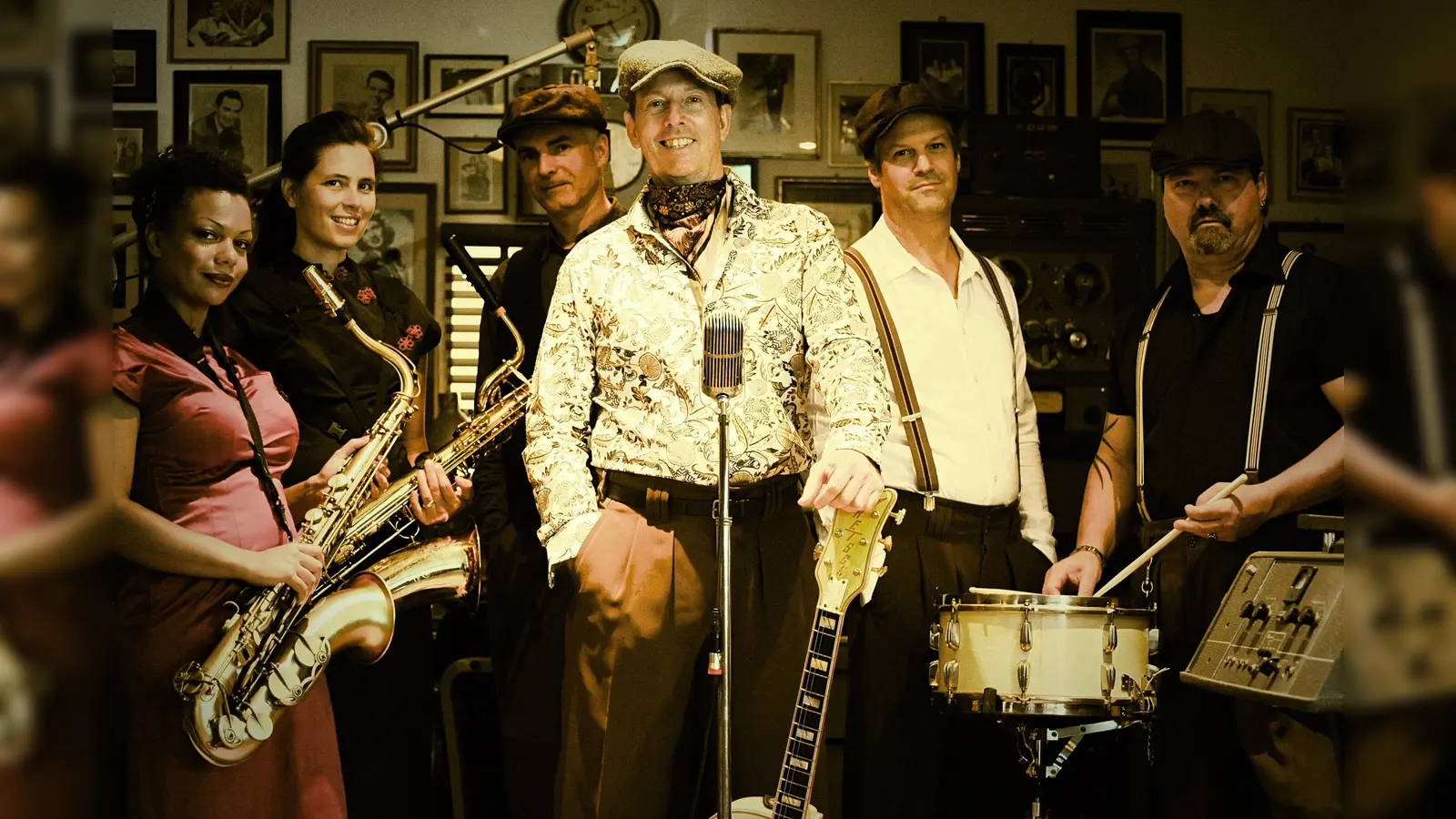 Für beste Stimmung beim Tanz in den Mai sorgen Dee Dee &amp; The Bel Airs.<br> (Foto: © Dee Dee & The Bel Airs)